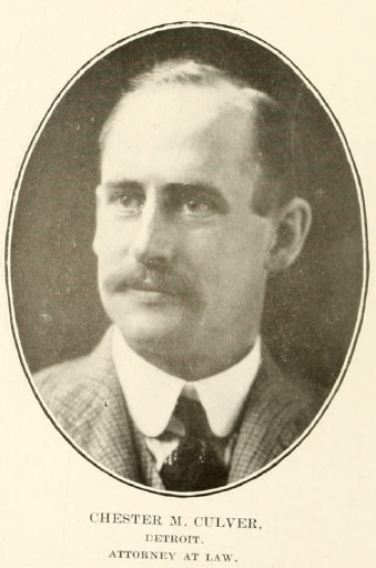 Chester Culver (Men of Michigan, 1904)